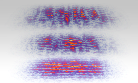 1D gas interferometer